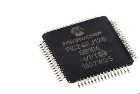PIC24FJ128GB106-I/PT PIC24FJ128GB106 میکروکنترلر MCU IC ریزتراشه فلش 8 بیتی